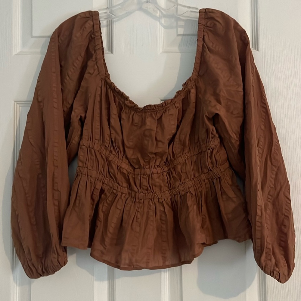 Cute JCrew Flowy Top Sz Small